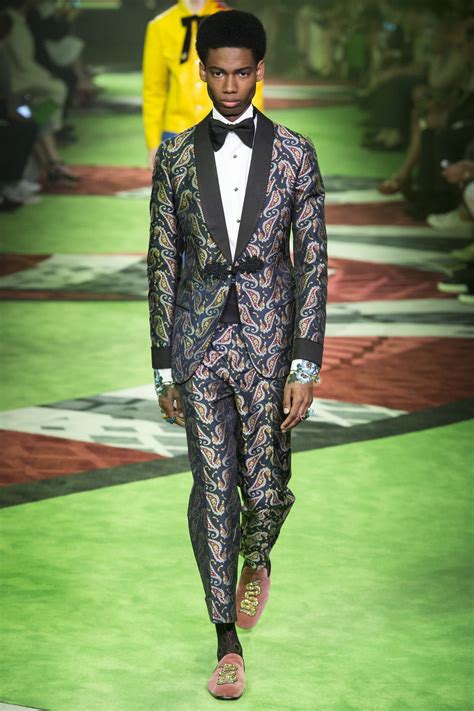 gucci outfit runway mens|Gucci runway models.